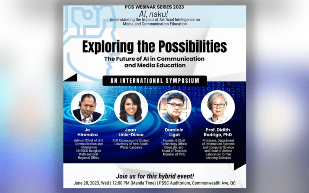 PCS to hold international symposium on AI and media and communication education