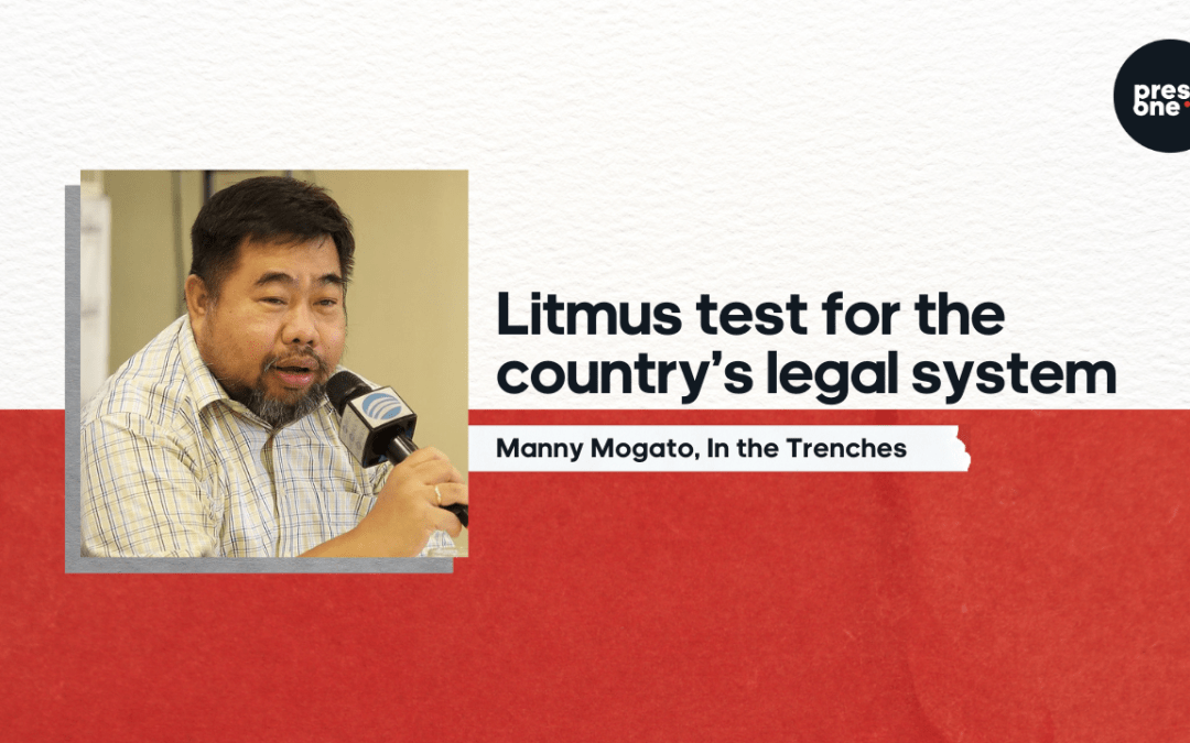 Litmus test for the country’s legal system