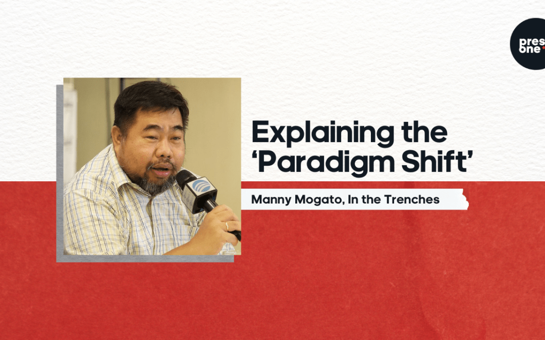 Explaining the ‘Paradigm Shift’