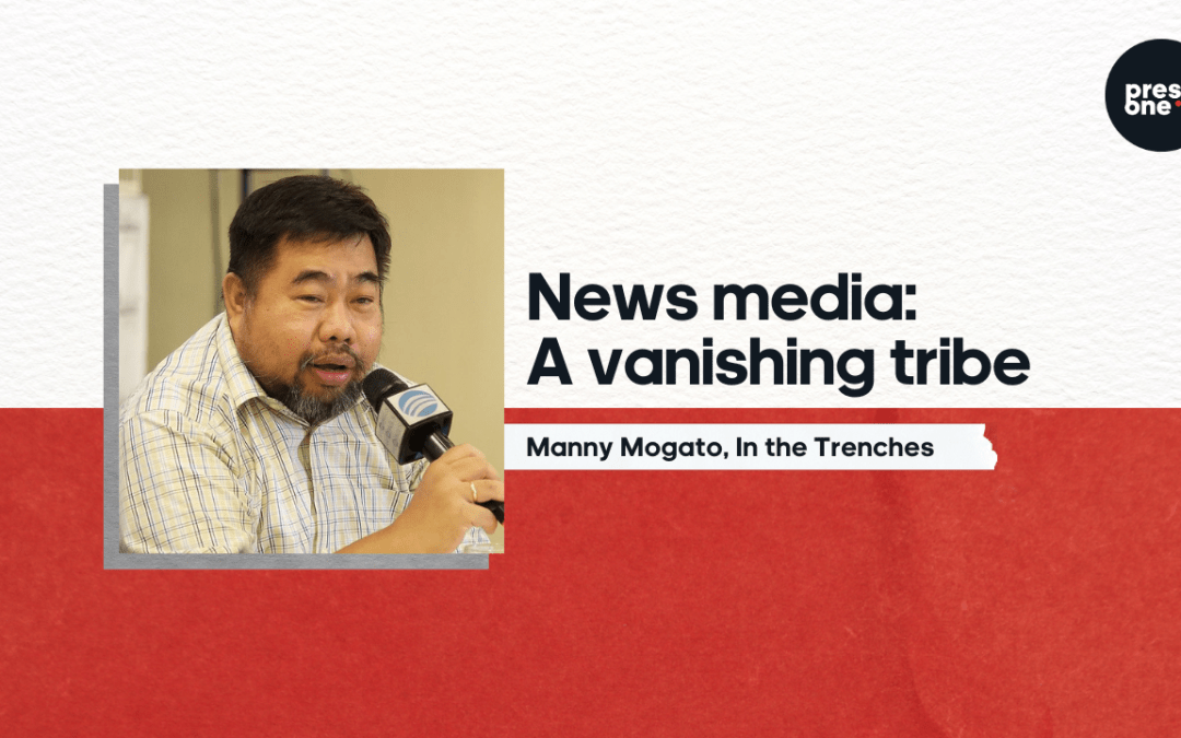 News media: A vanishing tribe