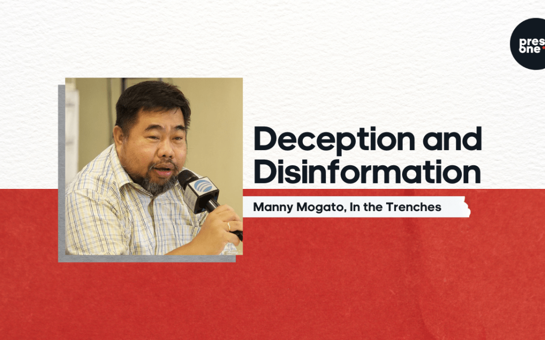Deception and Disinformation