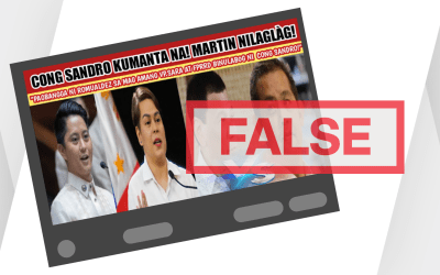 FACT-CHECK: Speaker Romualdez did not file a case against Duterte