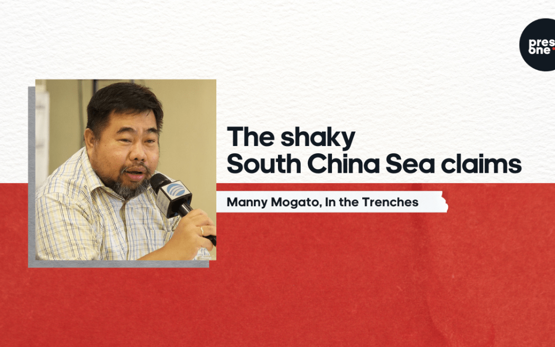 The shaky South China Sea claims