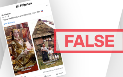 FACT-CHECK: Actress’ photo used in false comparison of Filipina life before, during colonialism