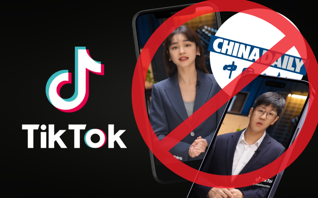ALERT: China Daily’s ‘Media Unlocked’ TikTok account banned